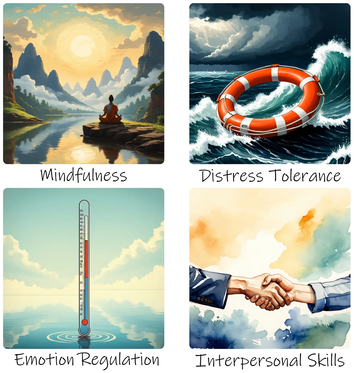 DBT therapy components